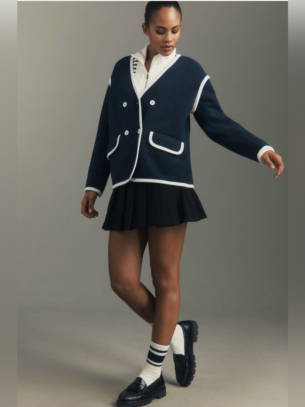 Dolan Left Coast Piped Blazer